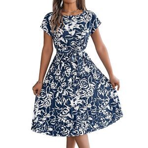 Kayla Paris Womens  Midi Dress